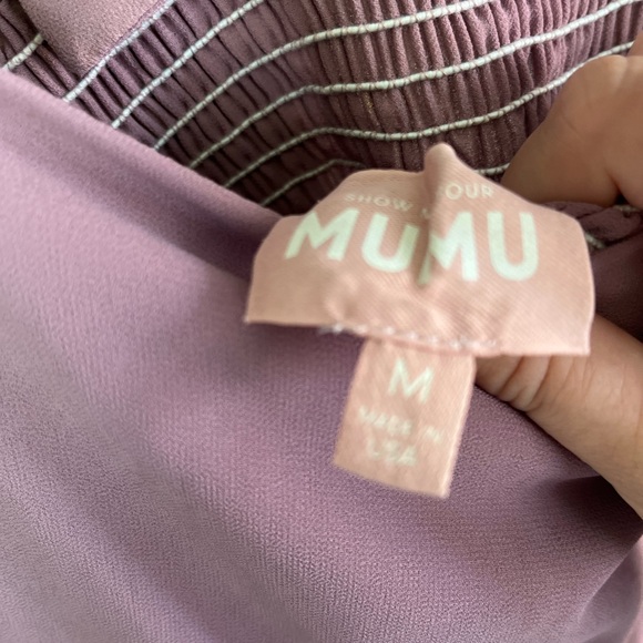 Show Me Your MUMU midi dress in Antique Rose Chiffon - Picture 5 of 9